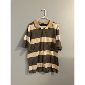Greg Norman Collection Striped Polo Mens Size XL